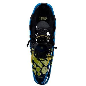 Tubbs Wilderness 30 Snowshoes Blue Yellow Day Hiking Winter  NEW